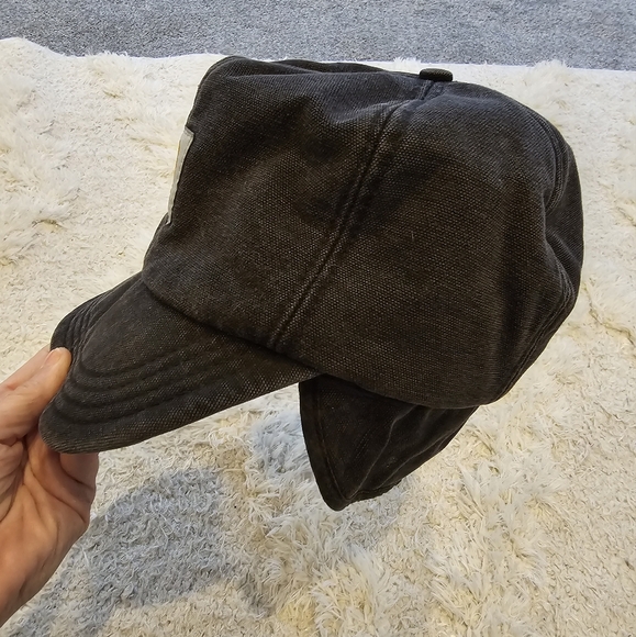 Carhartt Vintage Insulated Trapper Hat With Earflaps Fitted Streetwear Skatewear - Picture 5 of 10